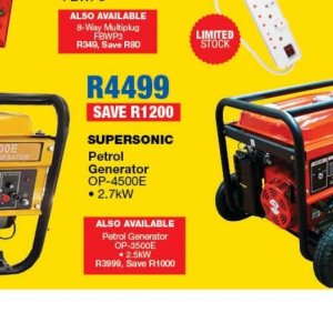 Generator at OK Furniture