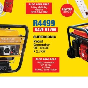 Generator at OK Furniture