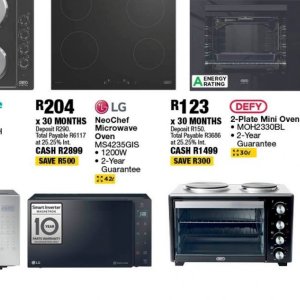 Microwave oven at OK Furniture