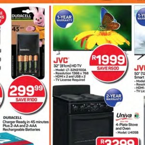  JVC at Pick n Pay Hyper