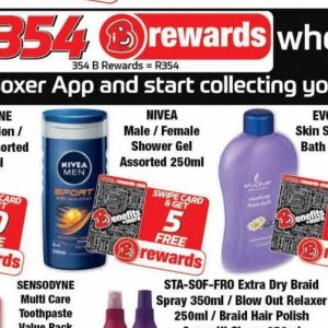 Shower gel nivea  at Boxer Superstores