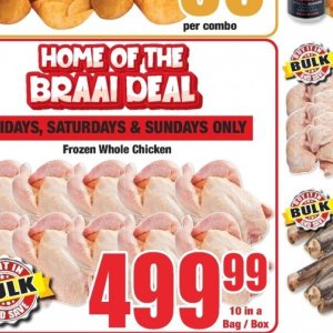 Chicken meat at Boxer Superstores