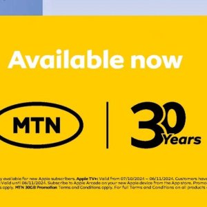 TV set at MTN