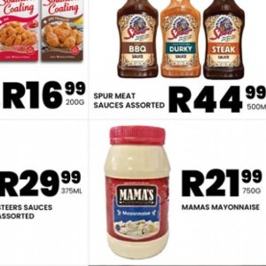 Sauces at Take n Pay