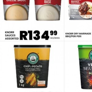 Sauces at Take n Pay