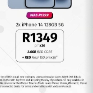 Iphone at Vodacom4U