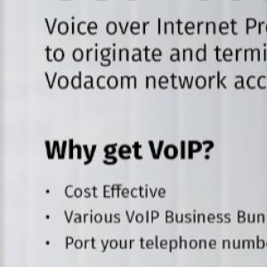 Telephone at Vodacom4U