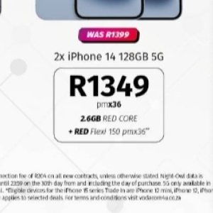 Iphone at Vodacom4U