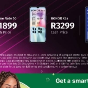 Smartphone huawei  at Vodacom4U