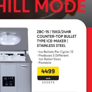 Ice maker at Makro