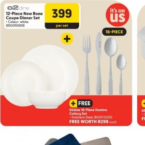 Dinner set at Makro