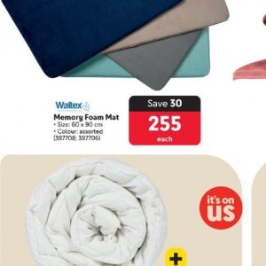 Memory foam at Makro