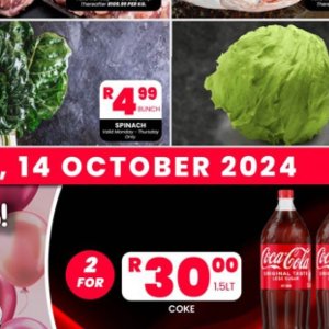 Spinach at Take n Pay