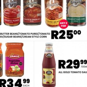 Purees at Take n Pay