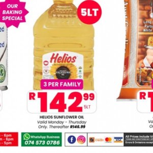 Sunflower oil at Take n Pay