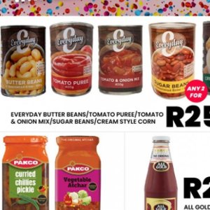 Purees at Take n Pay