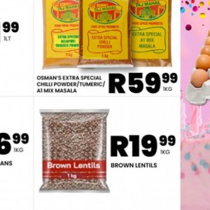 Lentils at Take n Pay