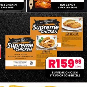 Schnitzel at Take n Pay