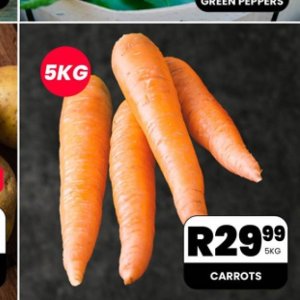 Carrots at Take n Pay