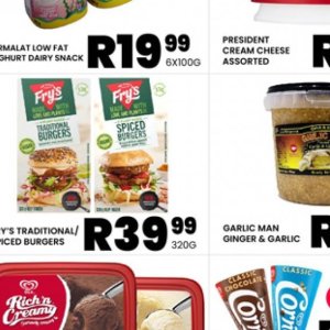 Spiced burgers at Take n Pay