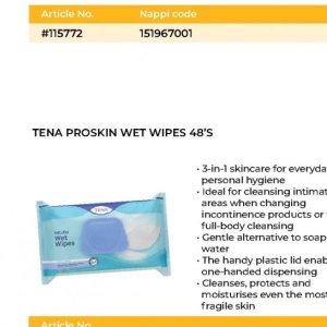 Wet wipes at Dis-Chem Pharmacies