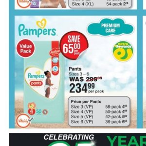 Diapers at Dis-Chem Pharmacies