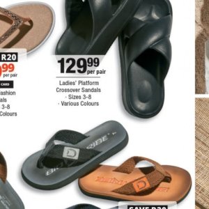 Sandals at Checkers Hyper