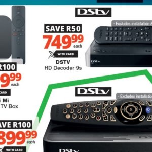 Digital TV decoder at Checkers Hyper