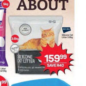 Cat litter at Pick n Pay Hyper