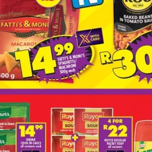 Spaghetti knorr  at Shoprite