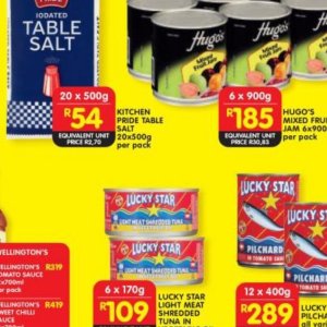 Salt at Shoprite