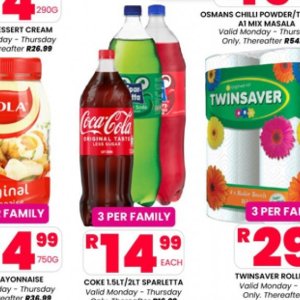 Cola at Take n Pay