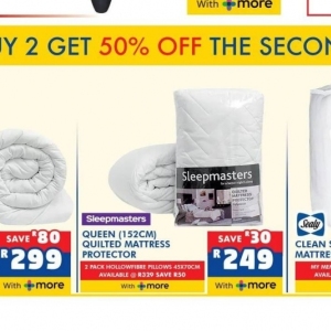 Mattress protector at Russells