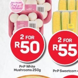 Mushrooms at Pick n Pay Hyper