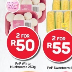 Mushrooms at Pick n Pay Hyper