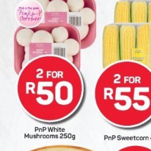 Mushrooms at Pick n Pay Hyper