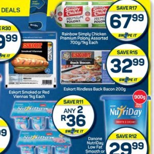 Bacon at Pick n Pay Hyper