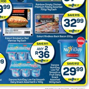 Bacon at Pick n Pay Hyper