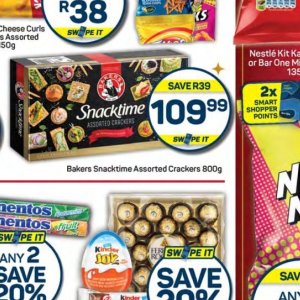 Crackers at Pick n Pay Hyper