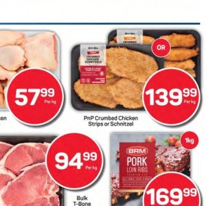 Schnitzel at Pick n Pay Hyper