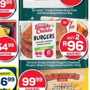 Burgers at Pick n Pay Hyper