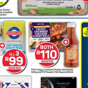 Schnitzel at Pick n Pay Hyper