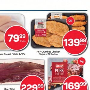 Schnitzel at Pick n Pay Hyper