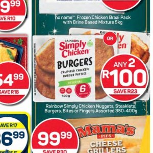 Burgers at Pick n Pay Hyper