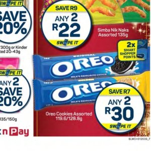 Cookies at Pick n Pay Hyper