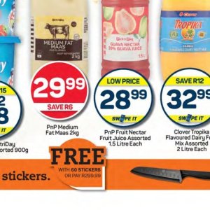 Stickers at Pick n Pay Hyper