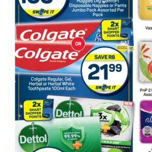 Toothpaste colgate  at Pick n Pay Hyper