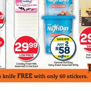 Stickers at Pick n Pay Hyper