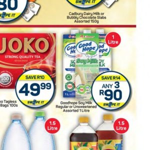 Soy milk at Pick n Pay Hyper