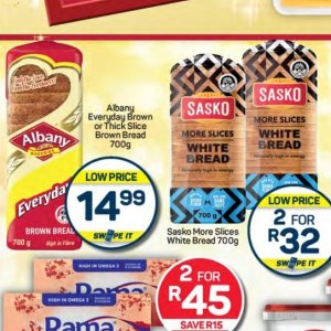 Bread at Pick n Pay Hyper